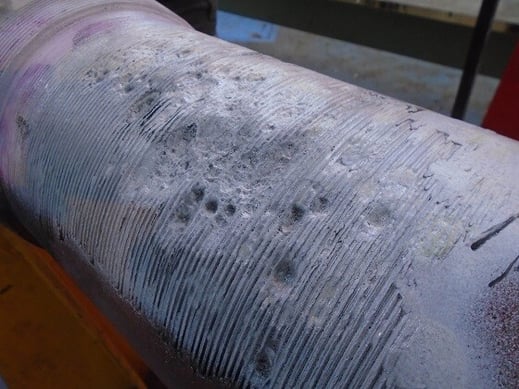 Belzona shaft corrosion