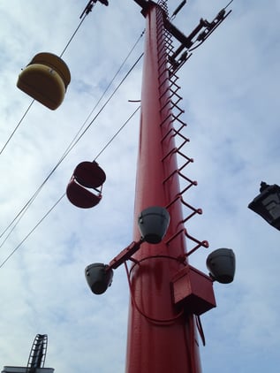 cable car column